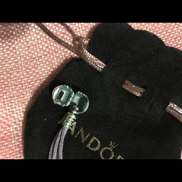 Authentic Retired pandora charm bracelet w charm - Picture 2 of 7